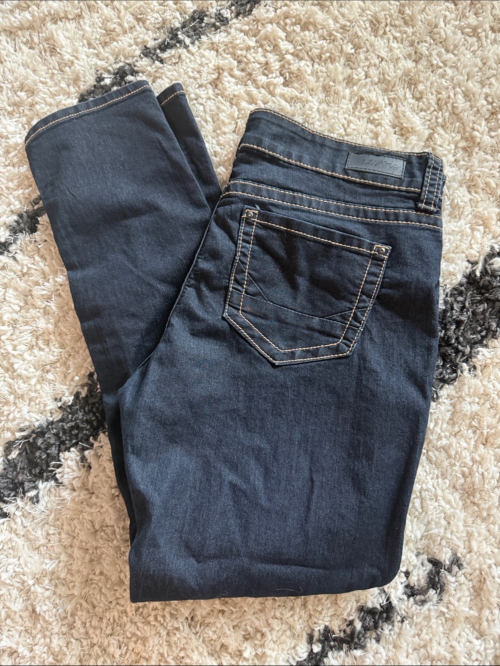 Dark Blue Women's Stretch Denim Jeans Daytrip Virgo